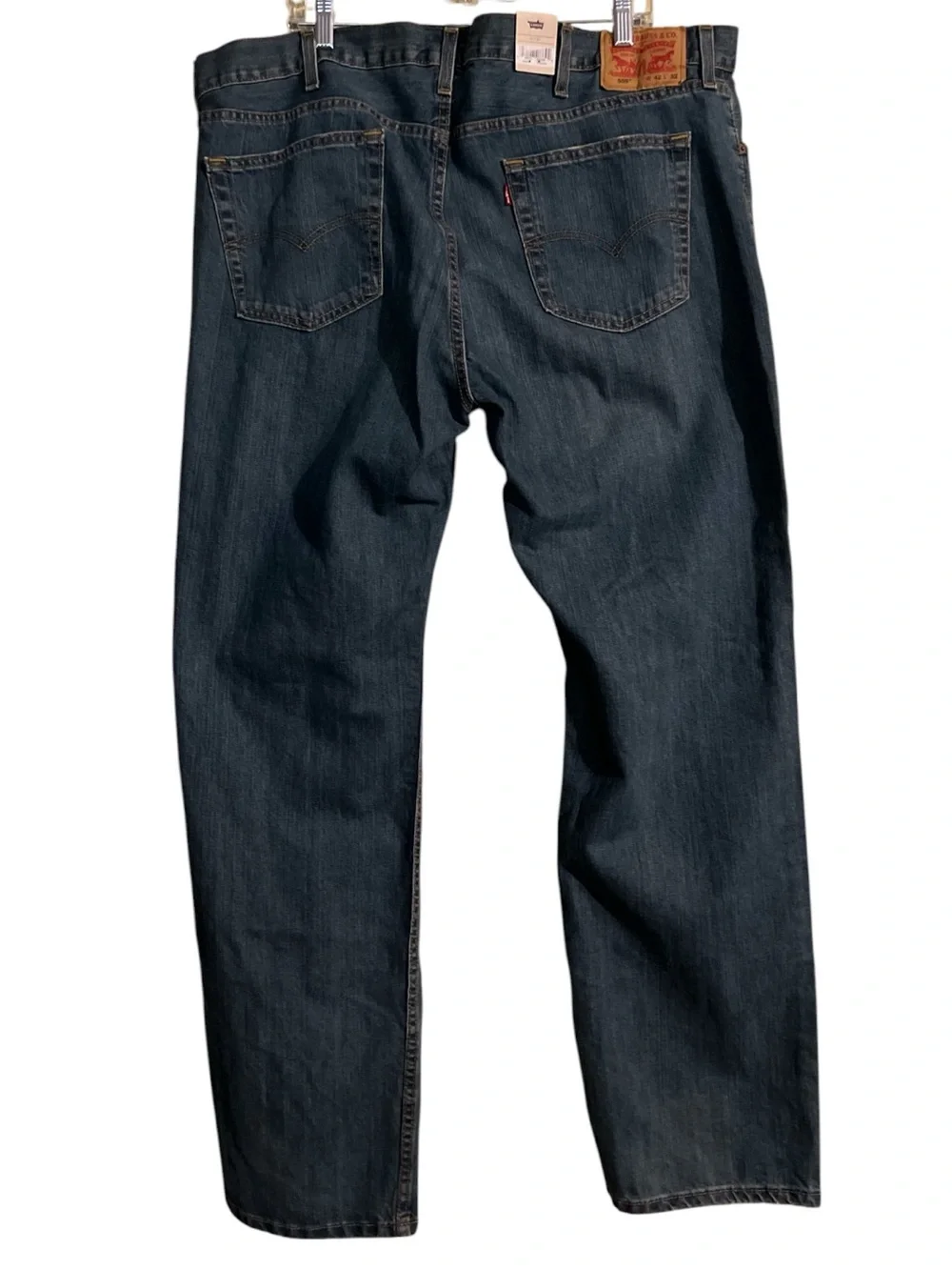 Levi's 559 Jeans Men's 42/32 Medium Wash Indigo Straight-Leg Relaxed Fit